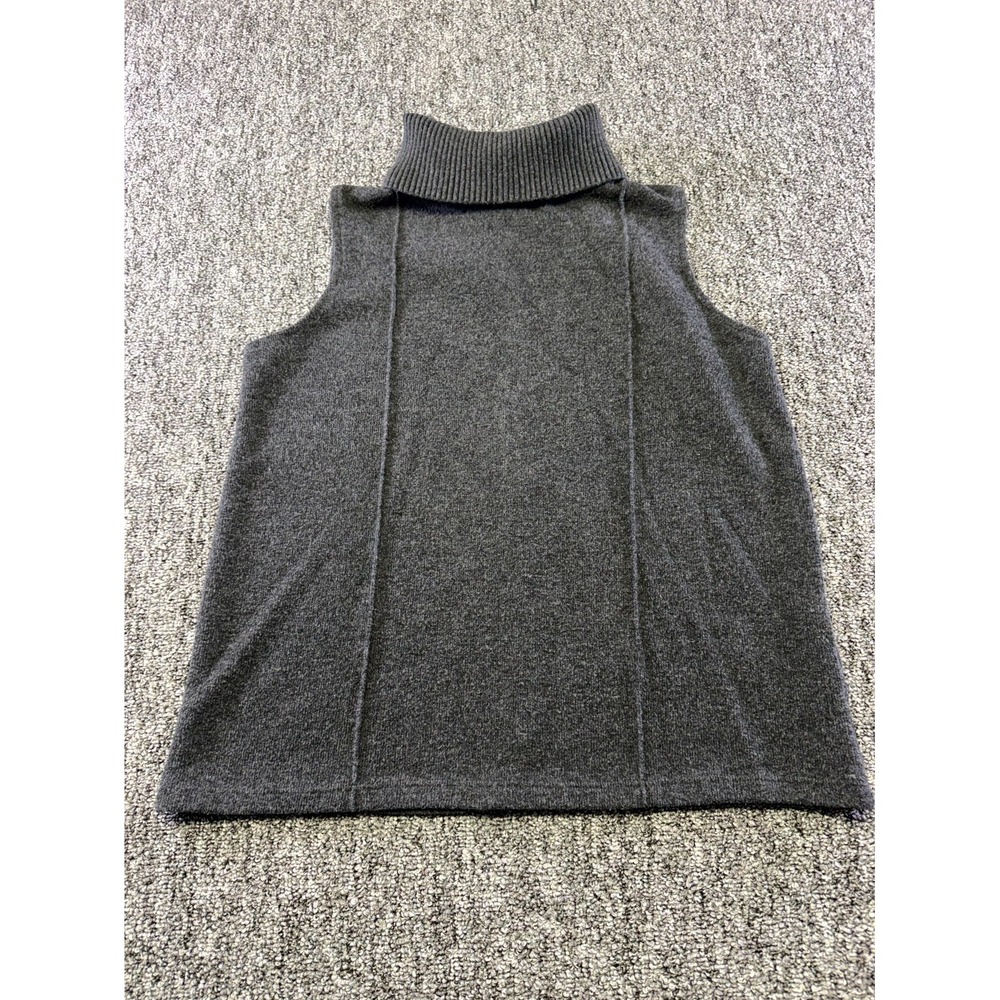Truth By Republic Vest Sweater Womens Medium Sleeveless Outdoor Turtle Neck